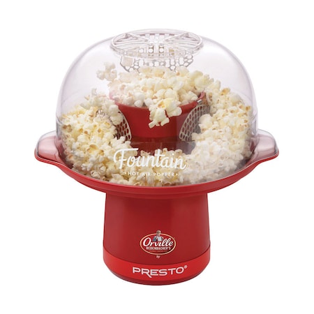 National Presto Presto Gloss Red 20 cups Air Popcorn Machine 04868